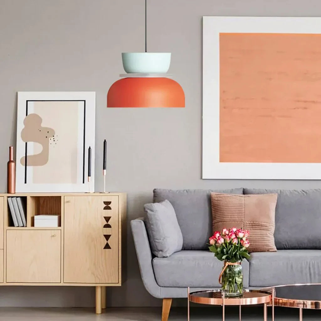 Lucie Nordic Hanglamp met Kleuraccenten