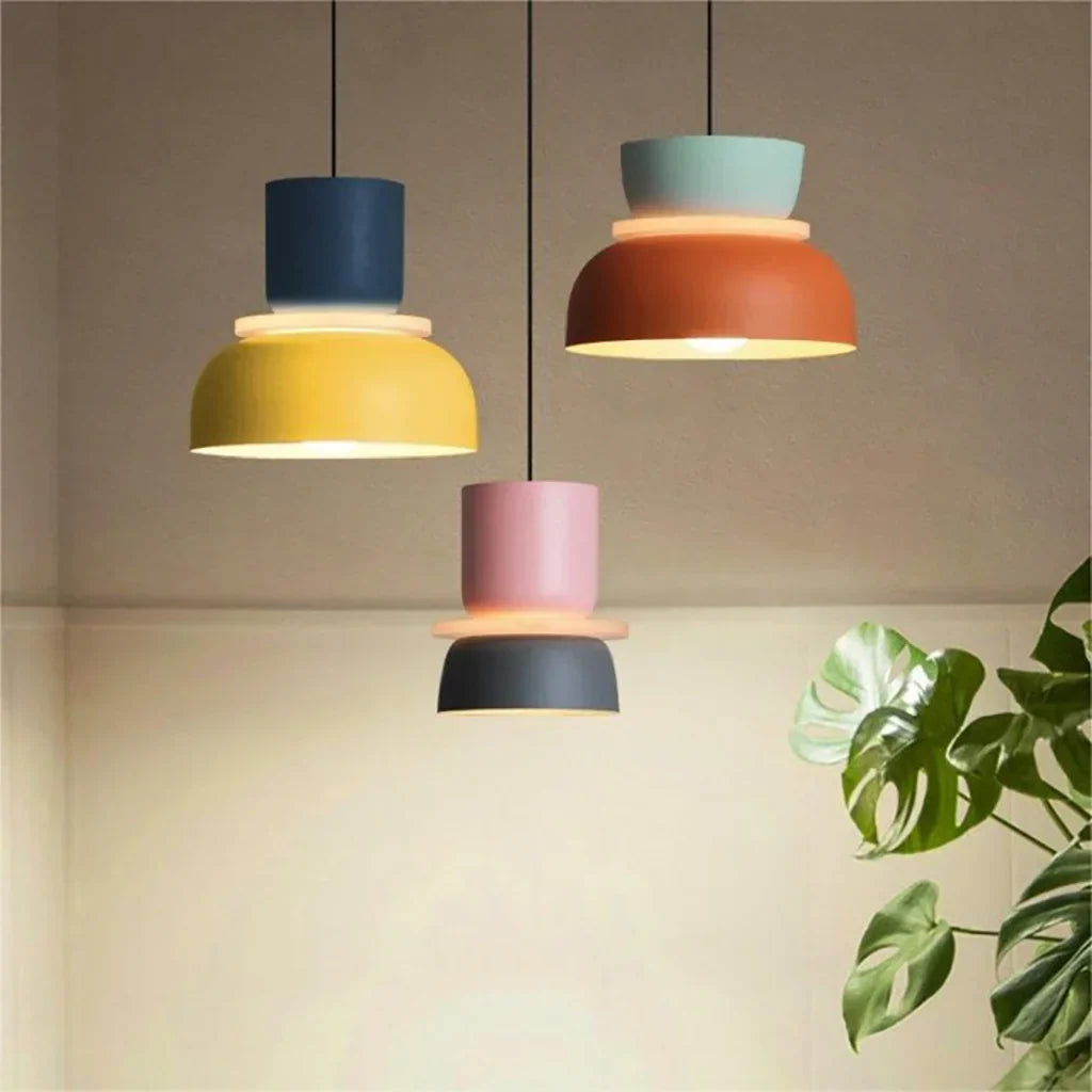 Lucie Nordic Hanglamp met Kleuraccenten