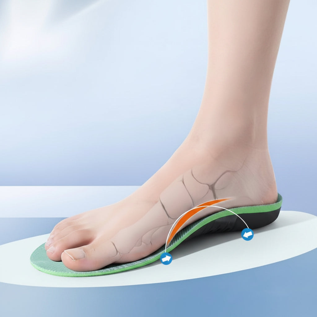 Ergonomische Inlegzolen met Hoge Voetboog Ondersteuning voor Dagelijks Draagcomfort Wandelen Sport Schoenen