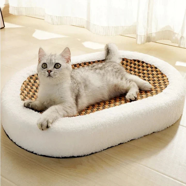 Krabbed voor Katten - Comfortabel Rustbed met Kraboppervlak