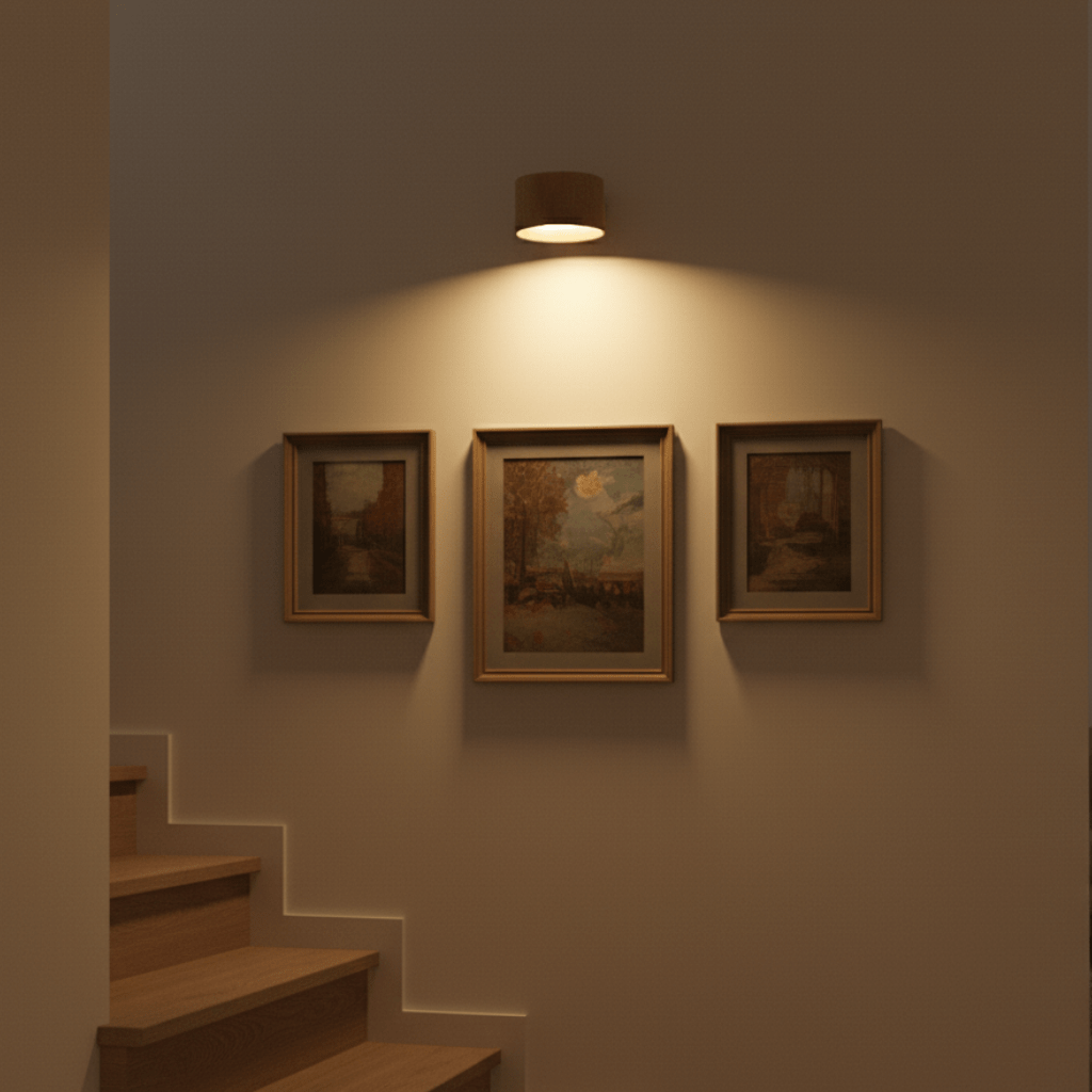 Draadloze Wandlamp met Afstandsbediening - Scandinavische LED Wandverlichting Zonder Kabel