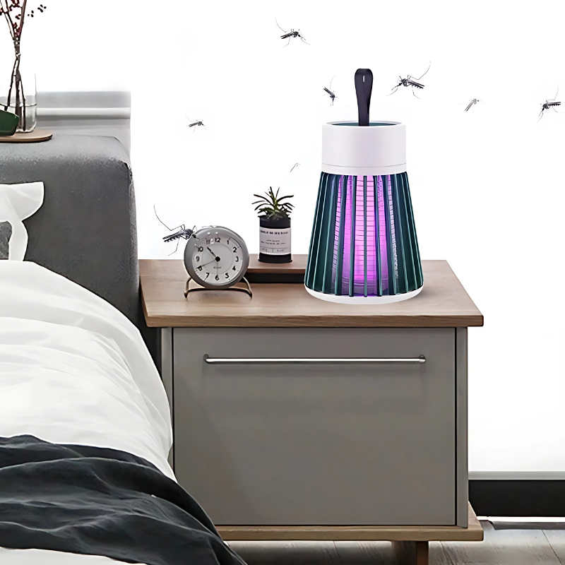 Elektrische Insectenval met UV LED-Lokfunctie voor Effectieve Muggenbestrijding Binnen en Buiten Huis