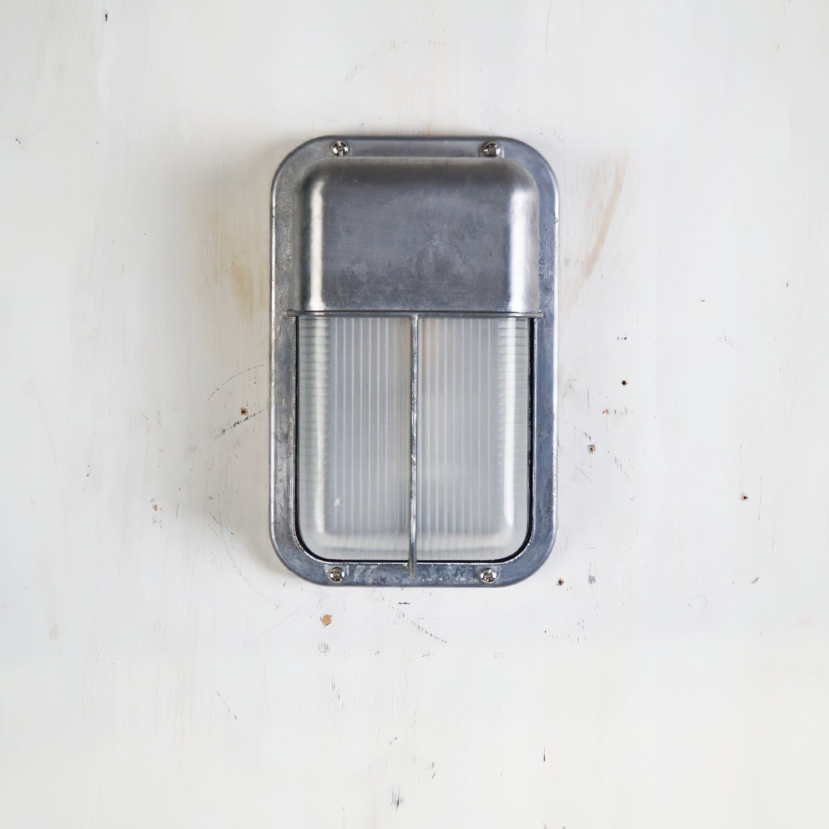 Vintage Buitenlamp Messing met Glazen Kap - Wandverlichting voor Terras & Tuin