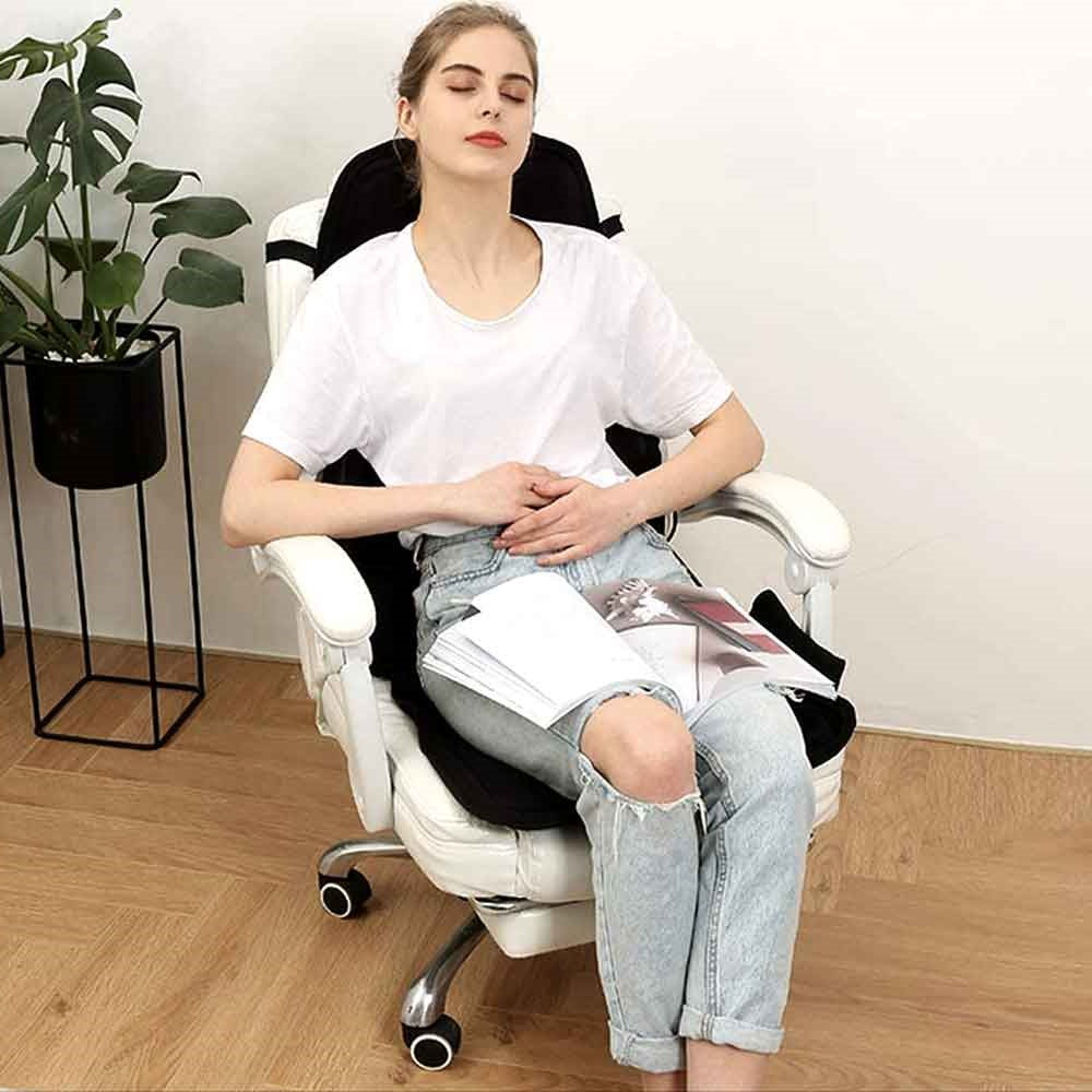 Elektrische Massagekussen met 8 Programma's Verwarmde Neksteun Shiatsu voor Stoel Auto Thuis Relaxatie