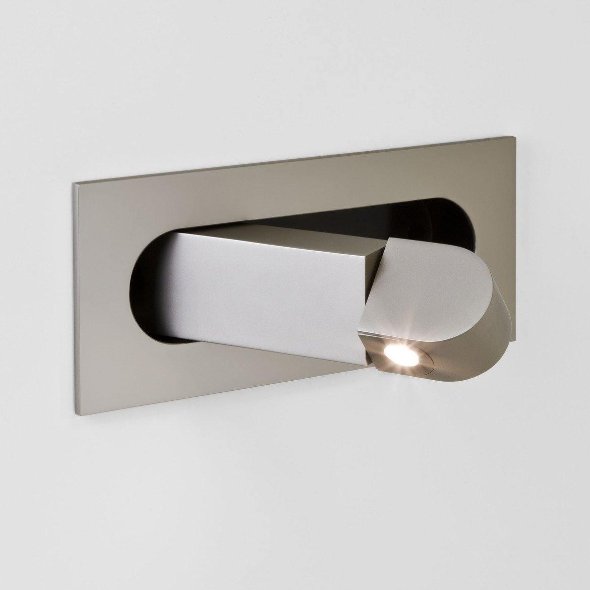 LED wandlamp met verborgen schakelaar - druk in, druk uit - verstelbare kop voor leeslicht naast bed