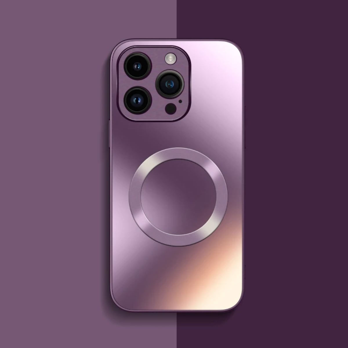 Magnetische Hoesje iPhone 11-17 Matt Antislip Camerabescherming Stootvast Beschermend Dagelijks Gebruik