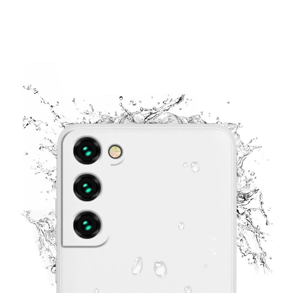 Siliconen Telefoonhoesje met Microfiber Voering voor Galaxy S22-S26 Series Shockproof Bescherming Ultradun