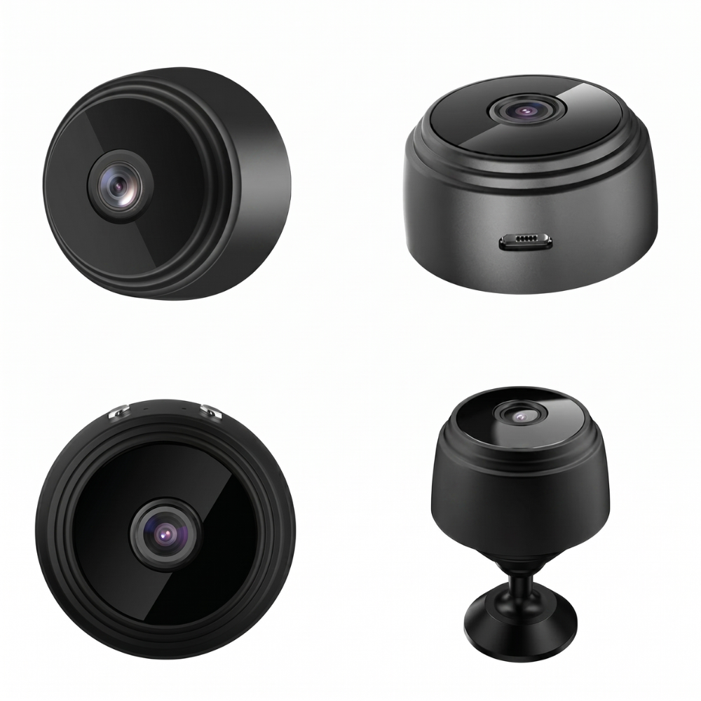 Draadloze Achteruitrijcamera Full HD 720P voor Camper Vrachtwagen Aanhanger - Magnetische Montage 360° Roteerbaar