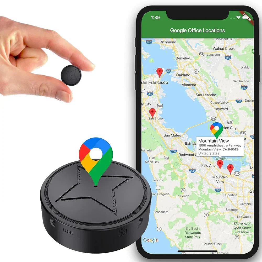 Magnetische GPS-Tracker voor Auto en Voertuig Realtime Tracking