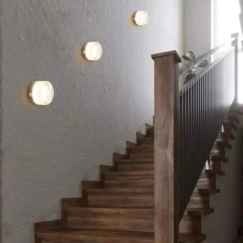 Dimbare Wandlamp LED Aluminium Glas Modern Hal Slaapkamer Stijlvol Interieur Verlichting Energiebesparend Warm Wit Licht 30cm Elegant Design voor Woonkamer