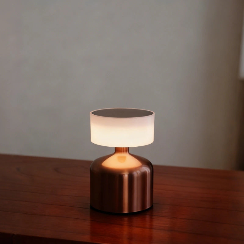 Moderne IJzeren Tafellamp Dimbaar & Oplaadbaar USB LED 5 Vormen