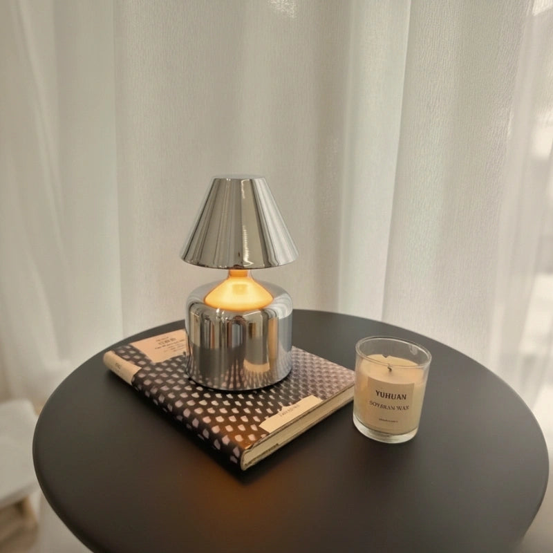 Moderne IJzeren Tafellamp Dimbaar & Oplaadbaar USB LED 5 Vormen