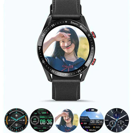 Multifunctioneel Gezondheidshorloge met Hartslagmeter en Bloeddrukmeting - Waterdicht Smartwatch met Oplaadbare Batterij