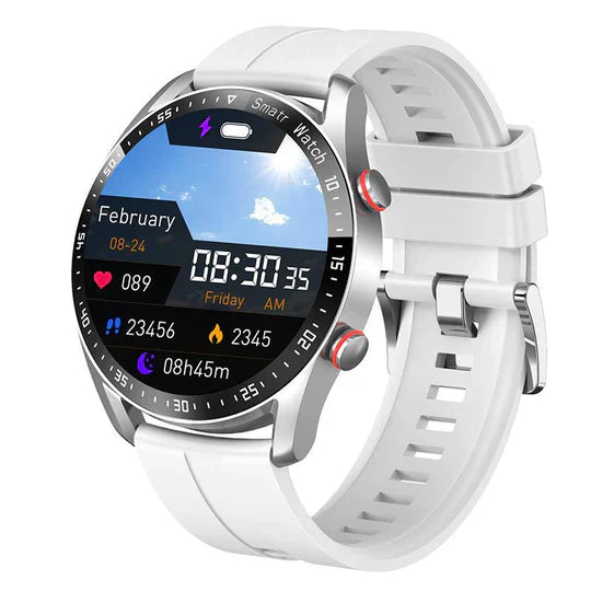 Multifunctioneel Gezondheidshorloge met Hartslagmeter en Bloeddrukmeting - Waterdicht Smartwatch met Oplaadbare Batterij