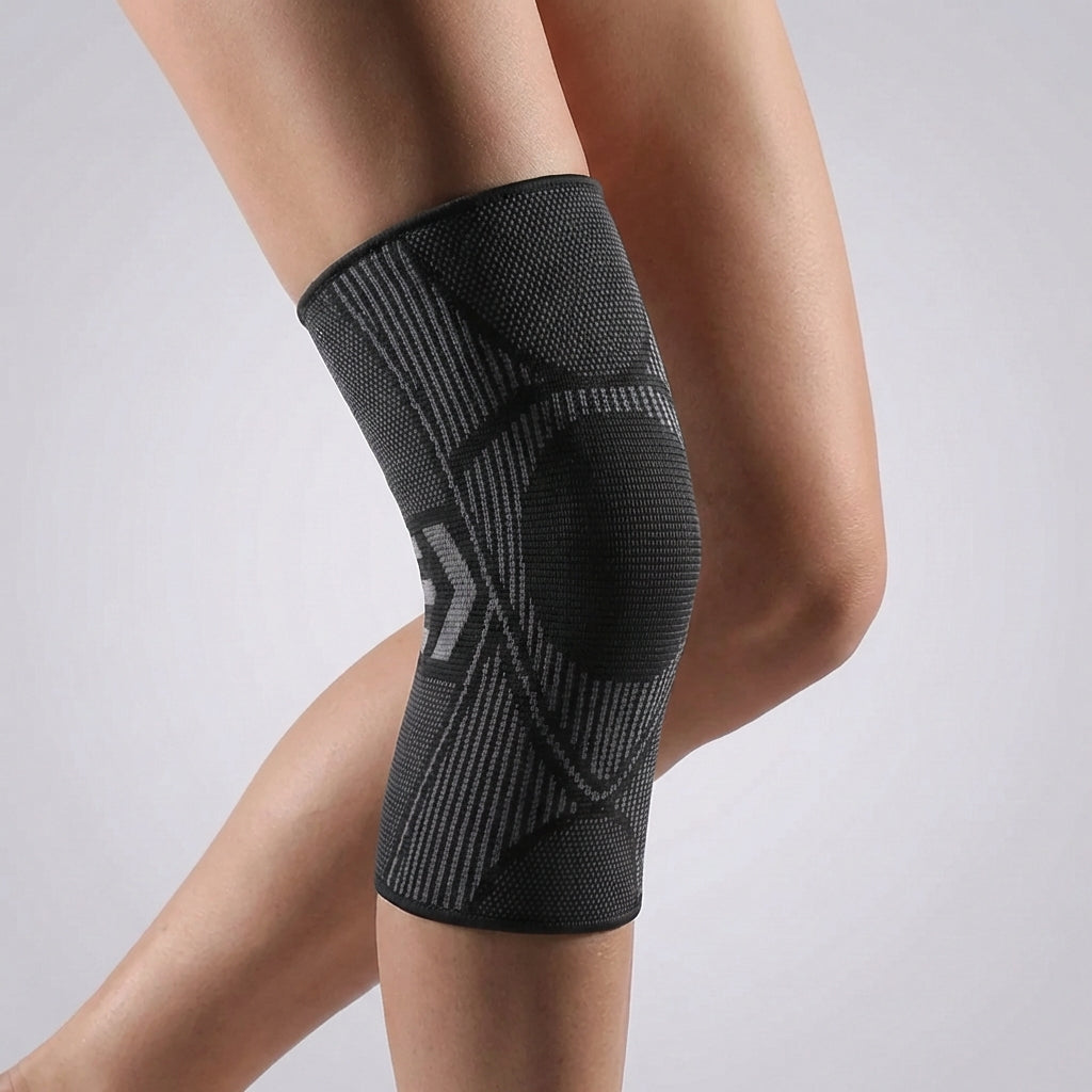 Compressie Kniebandage voor Sport en Dagelijks Gebruik Elastische Steun Stabiliteit Zwelling Blessurepreventie