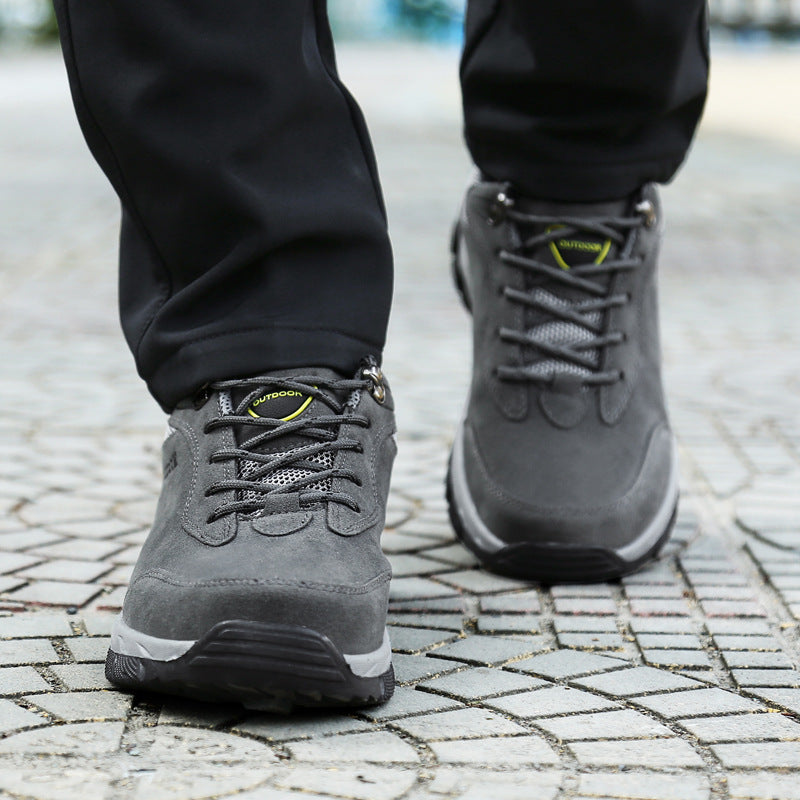 Ergonomische Wandelschoenen met Orthopedische Steun Grijs voor Outdoor en Hiking