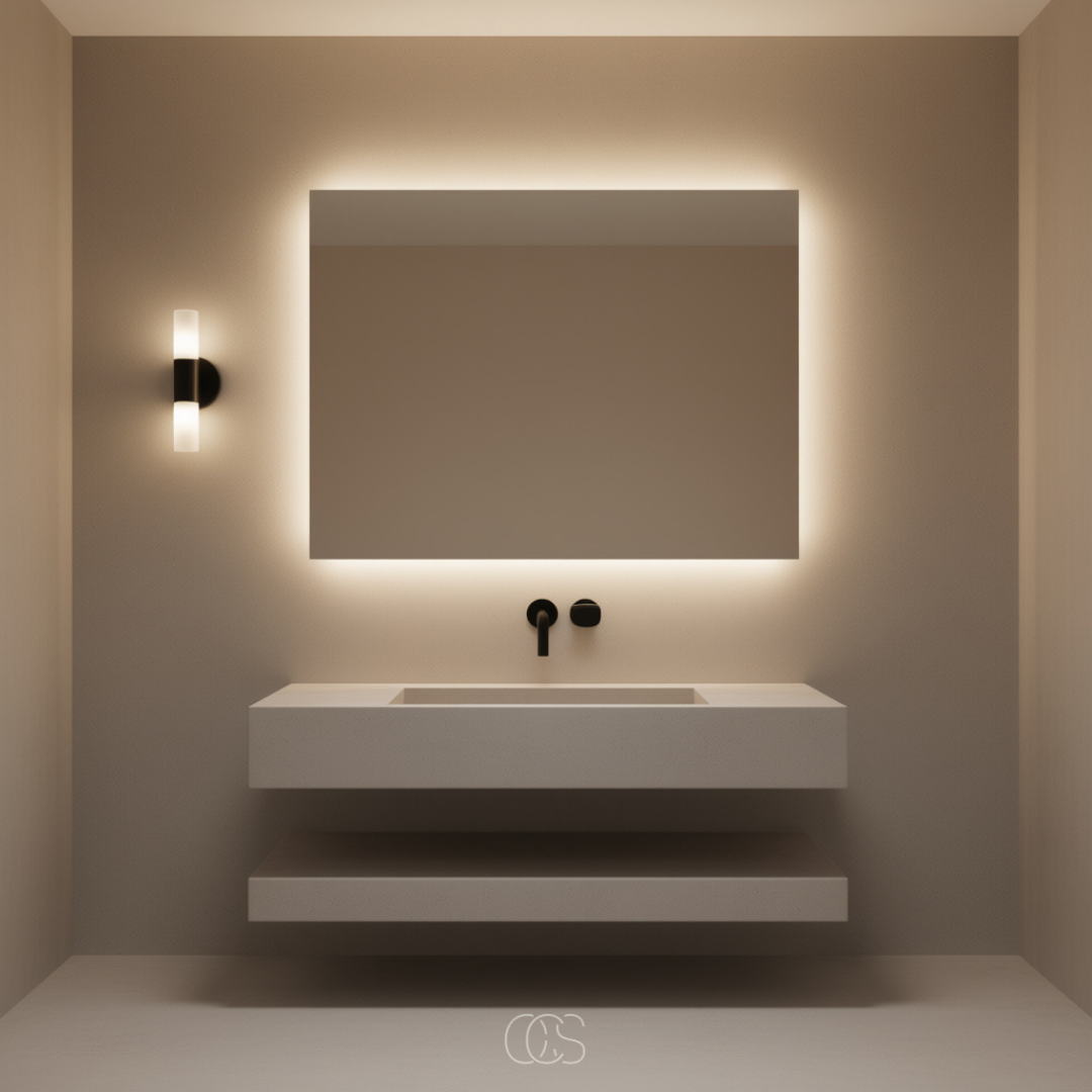 Wandlamp Badkamer Zwart Matglas Up Down LED Verlichting Sfeervol Minimalistisch Modern Design Interieur Wandverlichting