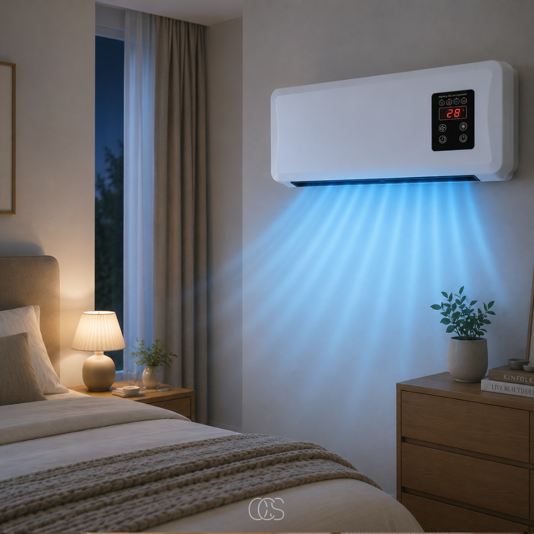 Wandventilator met Verwarming en Droogrek 1500W Wit Timer Afstandsbediening voor Badkamer en Slaapkamer