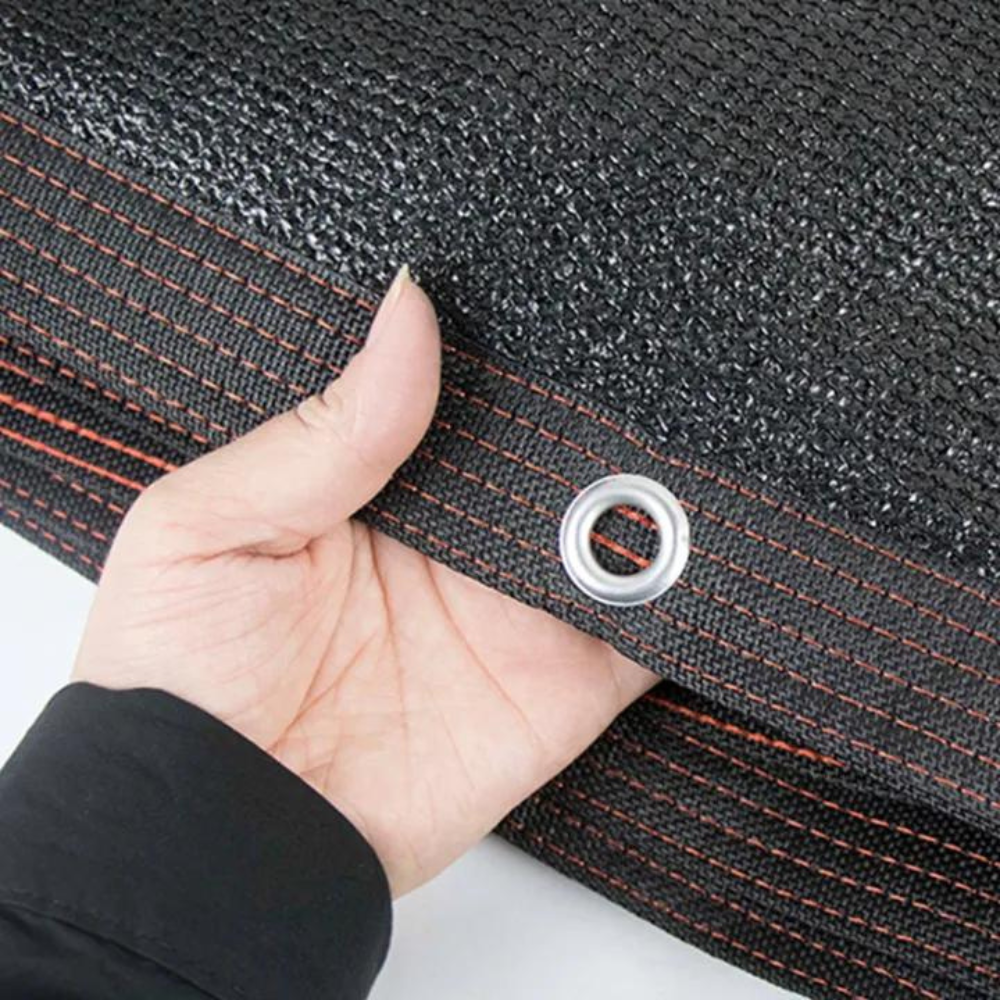 Schaduwdoek Camping HDPE ademend - rechthoekig zonnedoek voor caravan, tent en camperplaats
