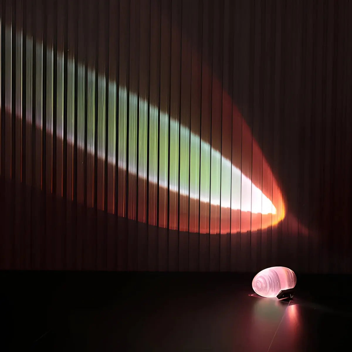 Ovale Kristallen Tafellamp met Chroom Sokkel - LED Sfeerverlichting in Warm Wit, Blauw-Paars of Zonsondergangstinten - Stemmingslicht voor Slaapkamer en Woonruimte