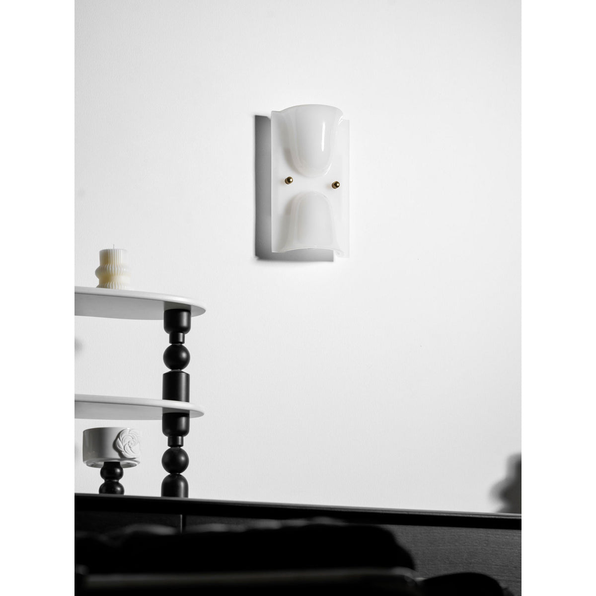 Mollo Wandlamp - Organische Hars & IJzer Wandverlichting