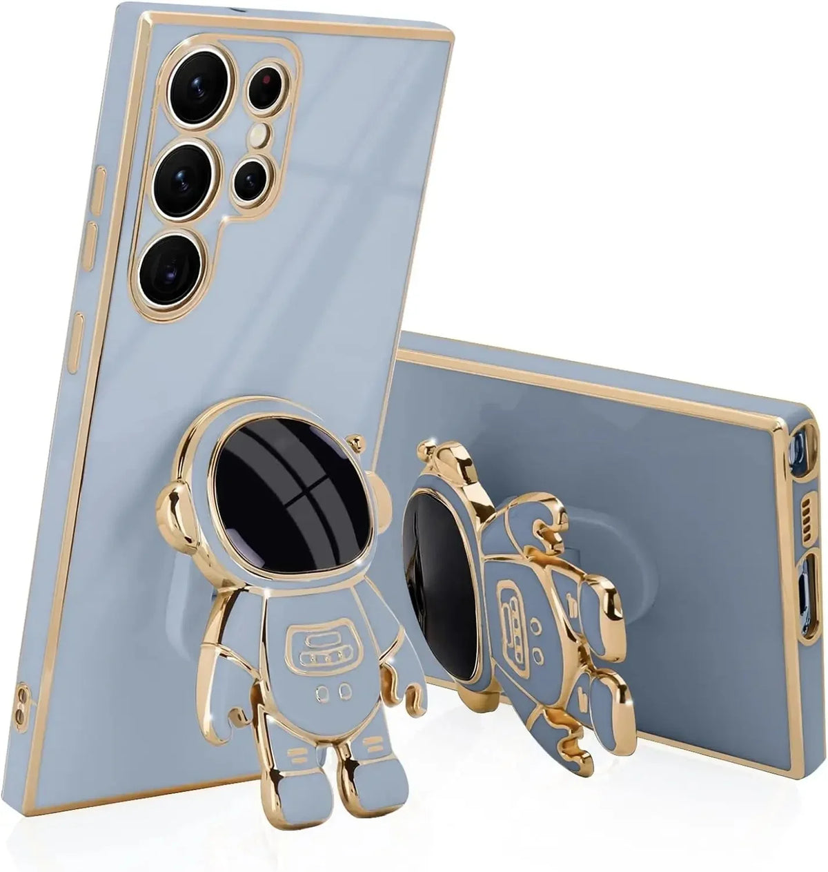 Telefoonhoesje met Astronaut Standaard voor Samsung Galaxy - TPU Beschermhoes met Universele Standaard