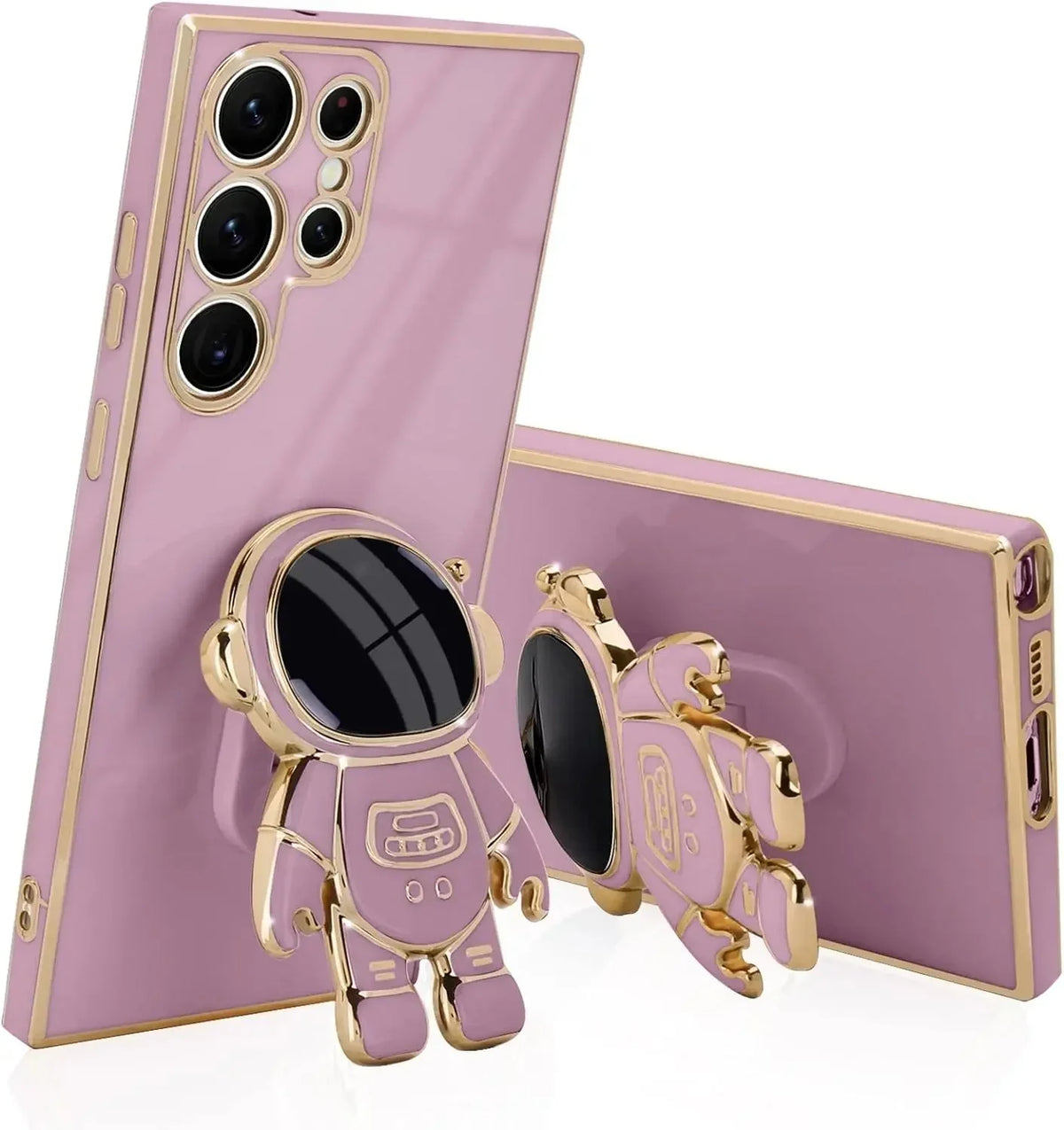 Telefoonhoesje met Astronaut Standaard voor Samsung Galaxy - TPU Beschermhoes met Universele Standaard