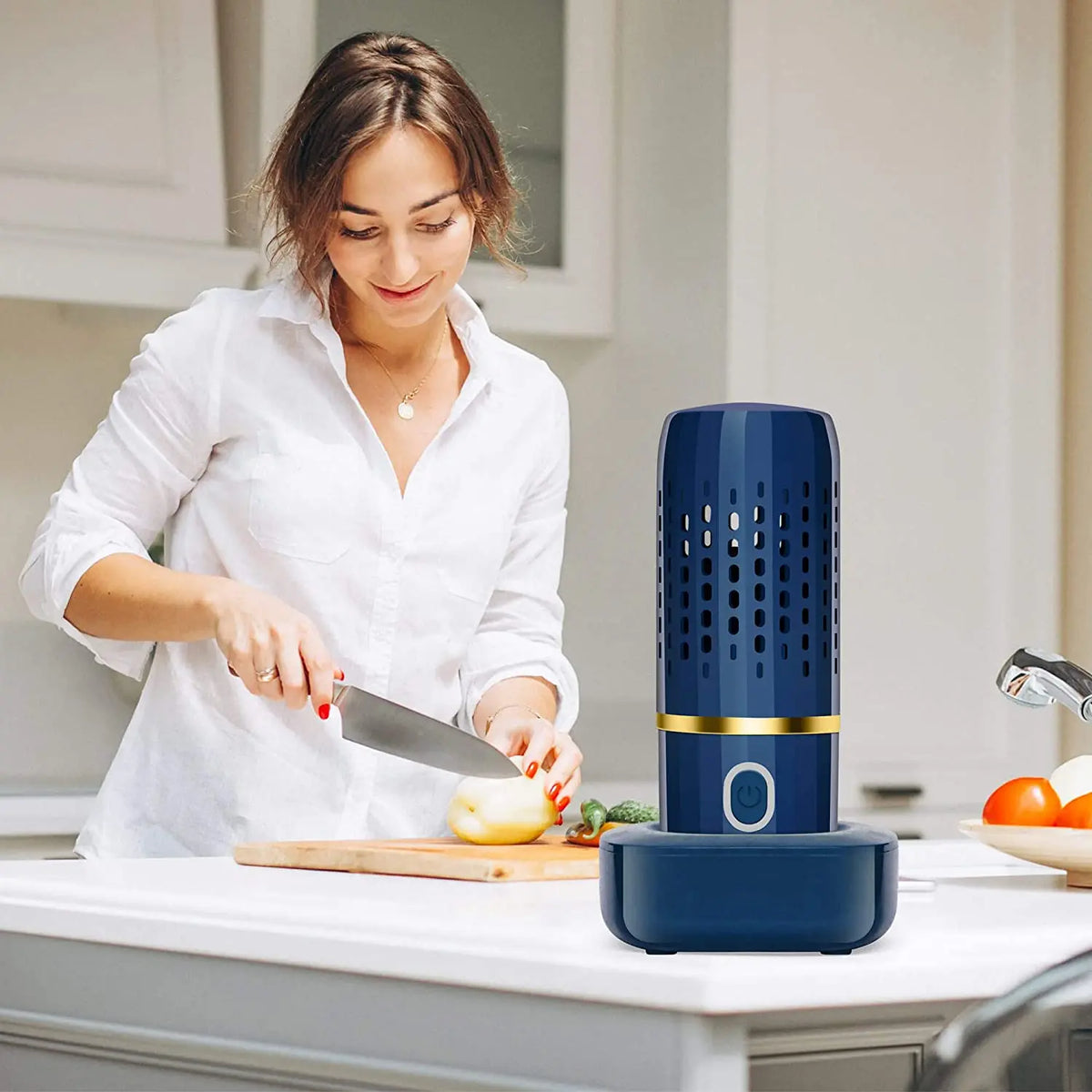 Draadloze Groente- en Fruitreiniger met Hydroxy-Ion Technologie - Compact Oplaadbaar Desinfectie-Apparaat voor Verse en Veilige Voeding