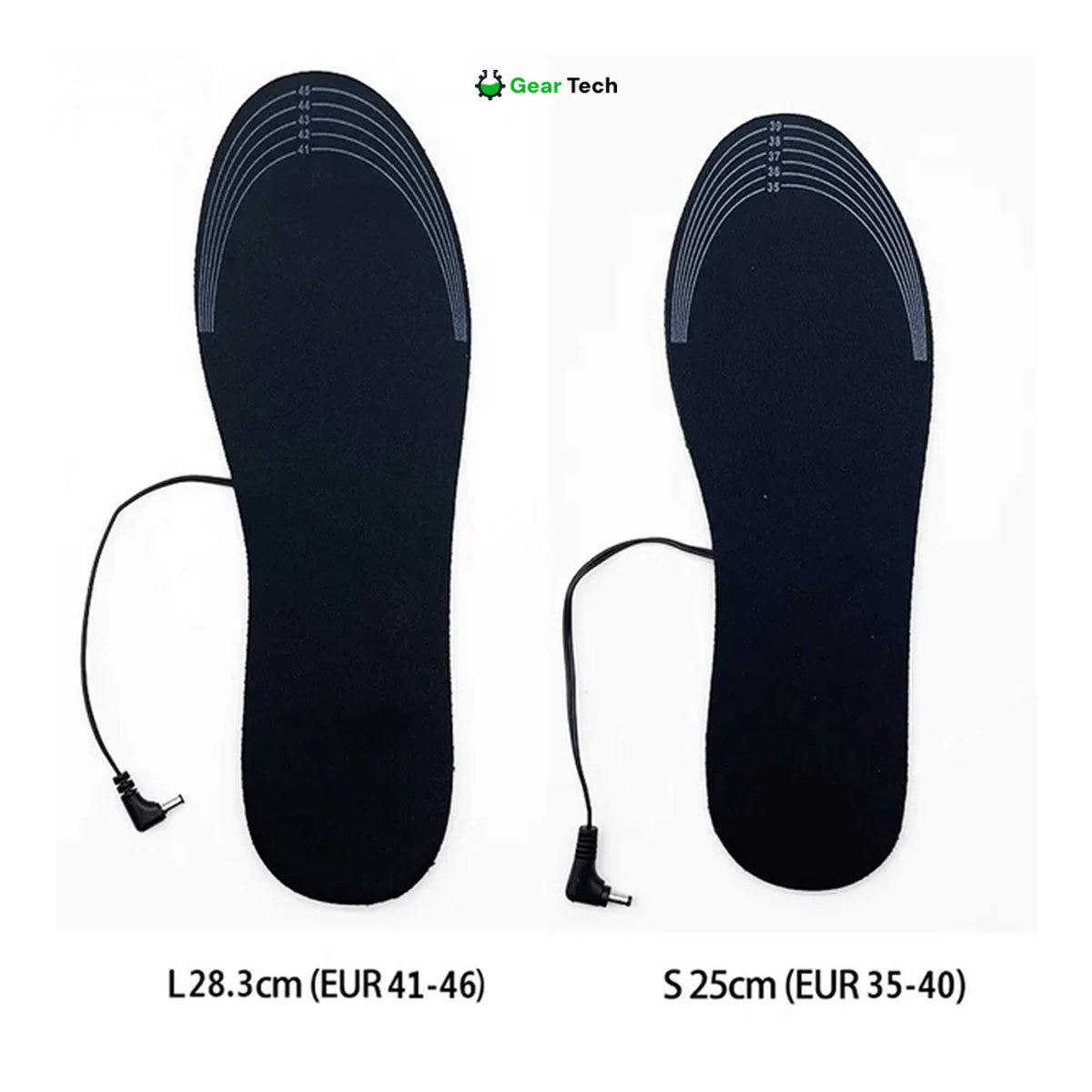 Verwarmde Inlegzolen Oplaadbaar USB Thermische Schoenzolen voor Werklaarzen Winterschoenen Maat 35-46