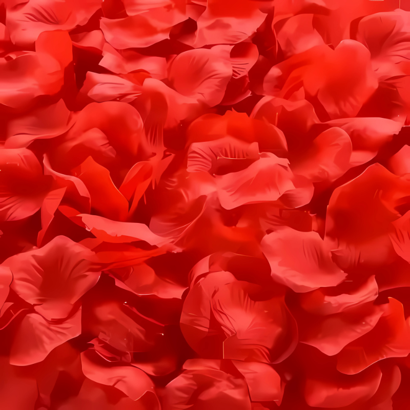Decoratieve Rozenblaadjes van Zijde Set - Herbruikbaar Feestdecoratie voor Bruiloft Romantisch Diner