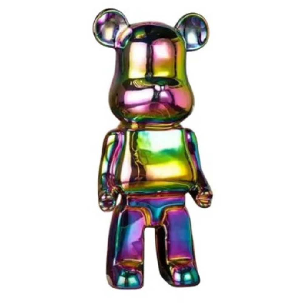 Berensculptuur Kunsthars 28cm Moderne Abstracte Woonaccessoire Decoratief Object voor Woonkamer Interieur