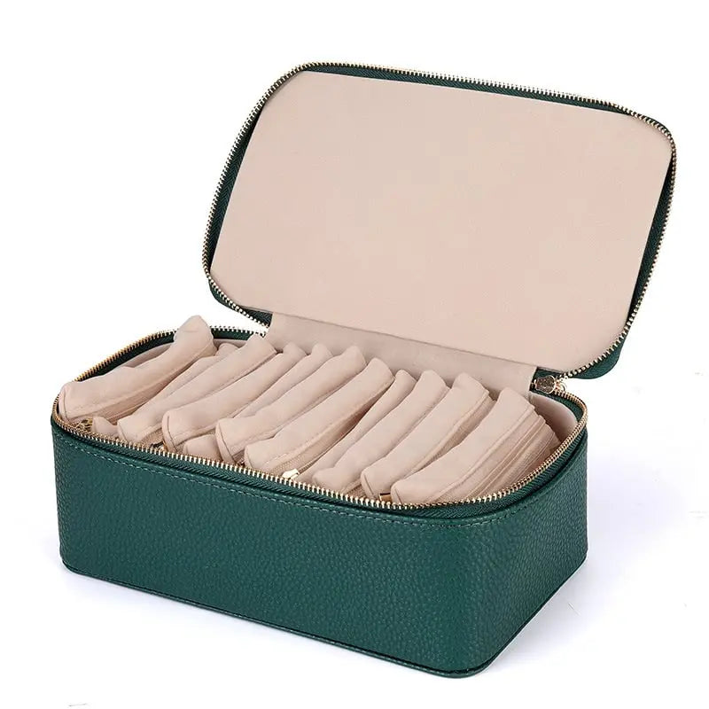 Schmuckbox mit durchsichtigen Fächern – geordnet und geschützt aufbewahren