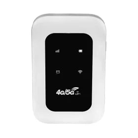 Draagbare 5G WiFi Router - Veilige Mobiele Internetverbinding voor Camper, Caravan en Reizen | 10 Apparaten | 150 Mbps