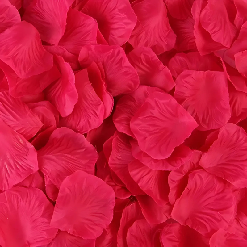 Decoratieve Rozenblaadjes van Zijde Set - Herbruikbaar Feestdecoratie voor Bruiloft Romantisch Diner