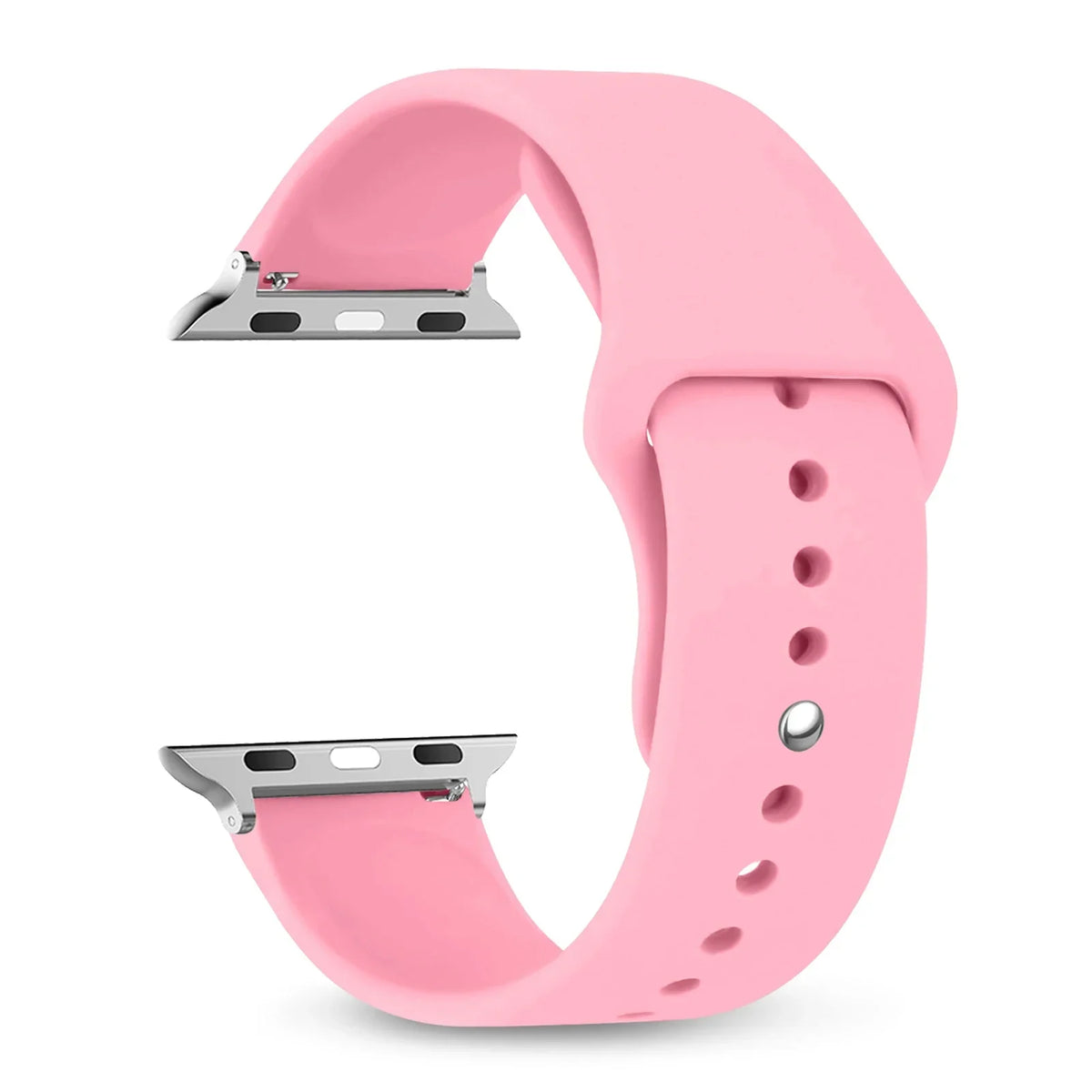 Siliconen Horlogeband Waterdicht met Verstelbare Sportgesp voor Smartwatch 38-49mm Sportief Comfortabel