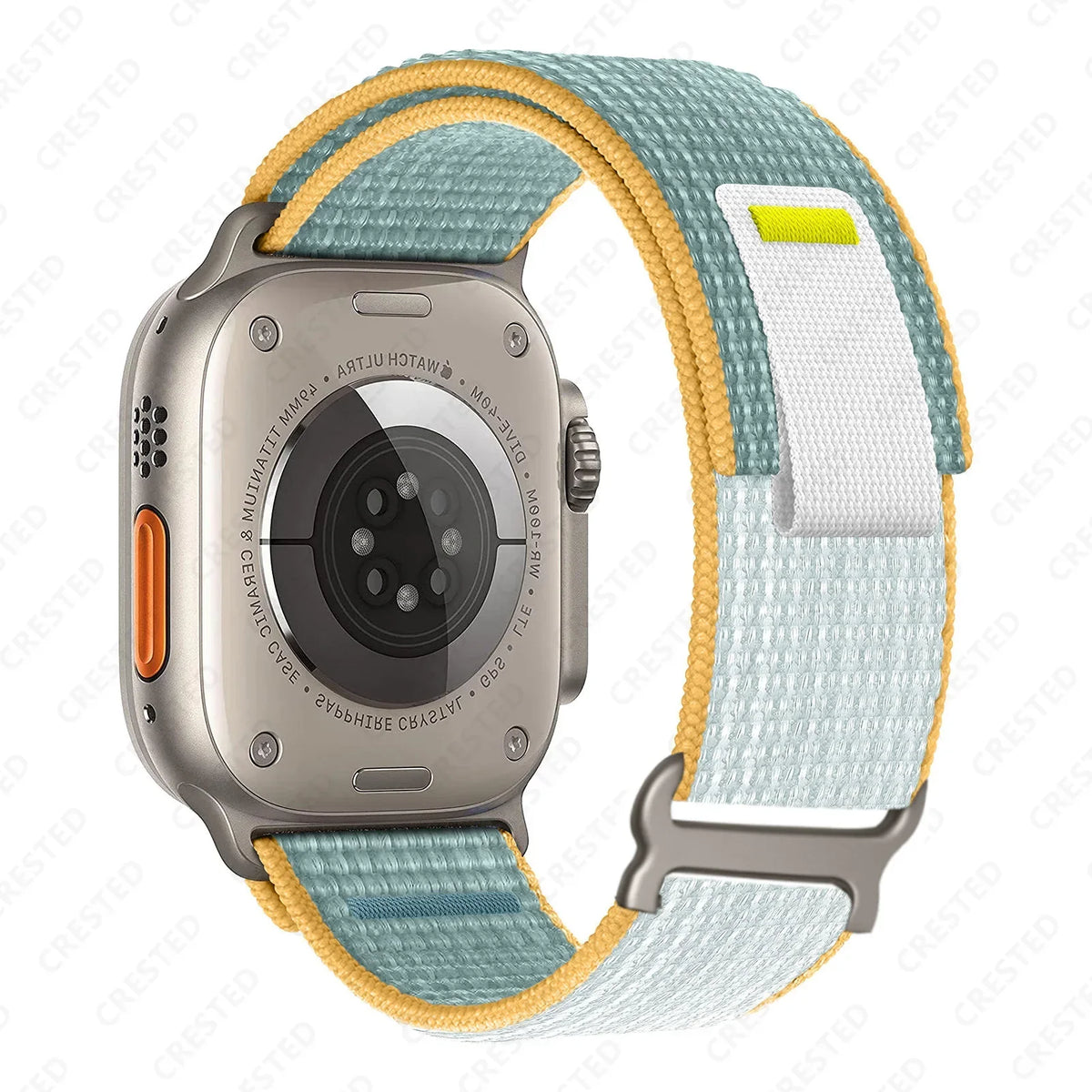 Nylon Smartwatchband Trail Loop - Verstelbaar Sportbandje met Duurzame Gesp - Veelkleurig Polsband Actief