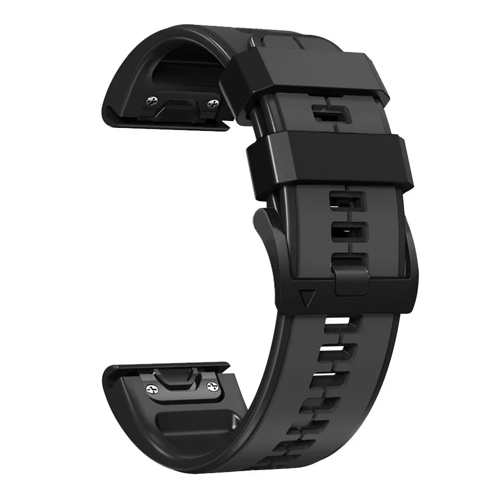 Siliconen Horlogeband met Snelsluiting 22mm 26mm Smartwatch Polsband Sportarmband Comfortabel Waterbestendig