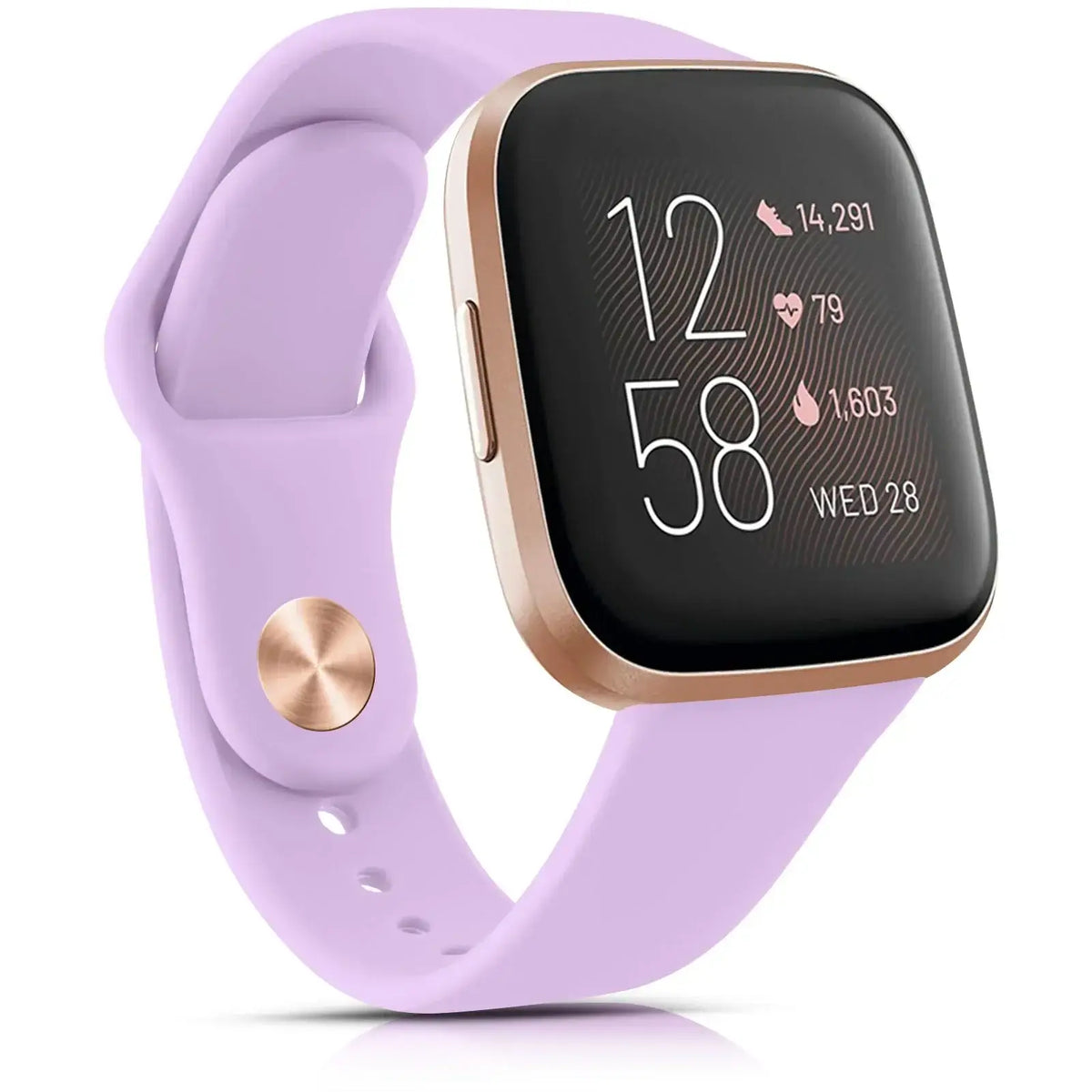 Siliconen Smartwatch Band Waterbestendig Verstelbaar Sporthorloge Polsbandje Fitbit Compatibel Actief