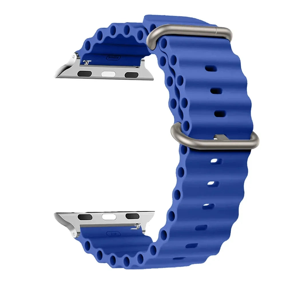 Siliconen Smartwatch Bandje Waterbestendig Ademend Unisex Horlogeband Sportarmband Vervangingsband Polsband
