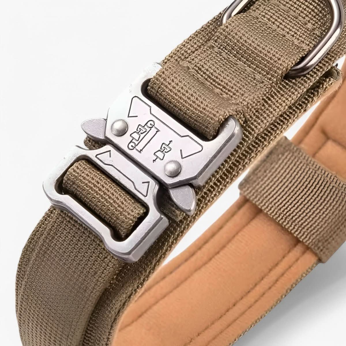 Verstelbare Hondenhalsband met Handvat en Zachte Vulling voor Actieve Honden Training Wandelen Controle