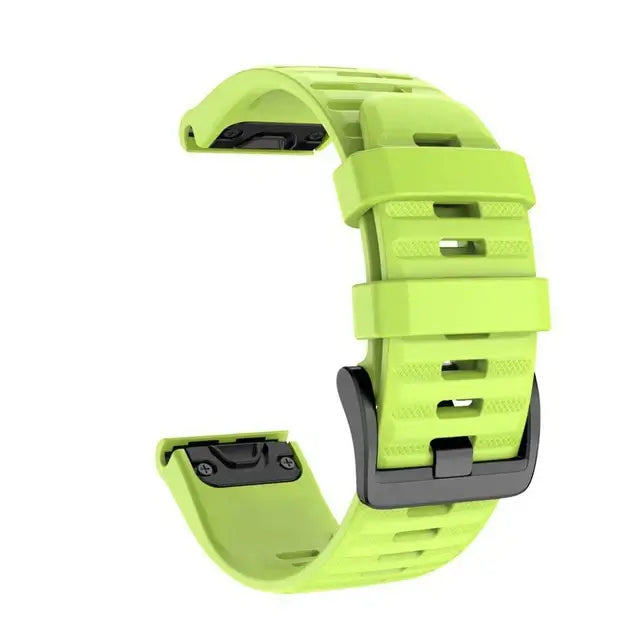 Siliconen Horlogebandje Sportief QuickFit Verwisselbaar Polsband voor Smartwatch Fitness 20mm 22mm 26mm