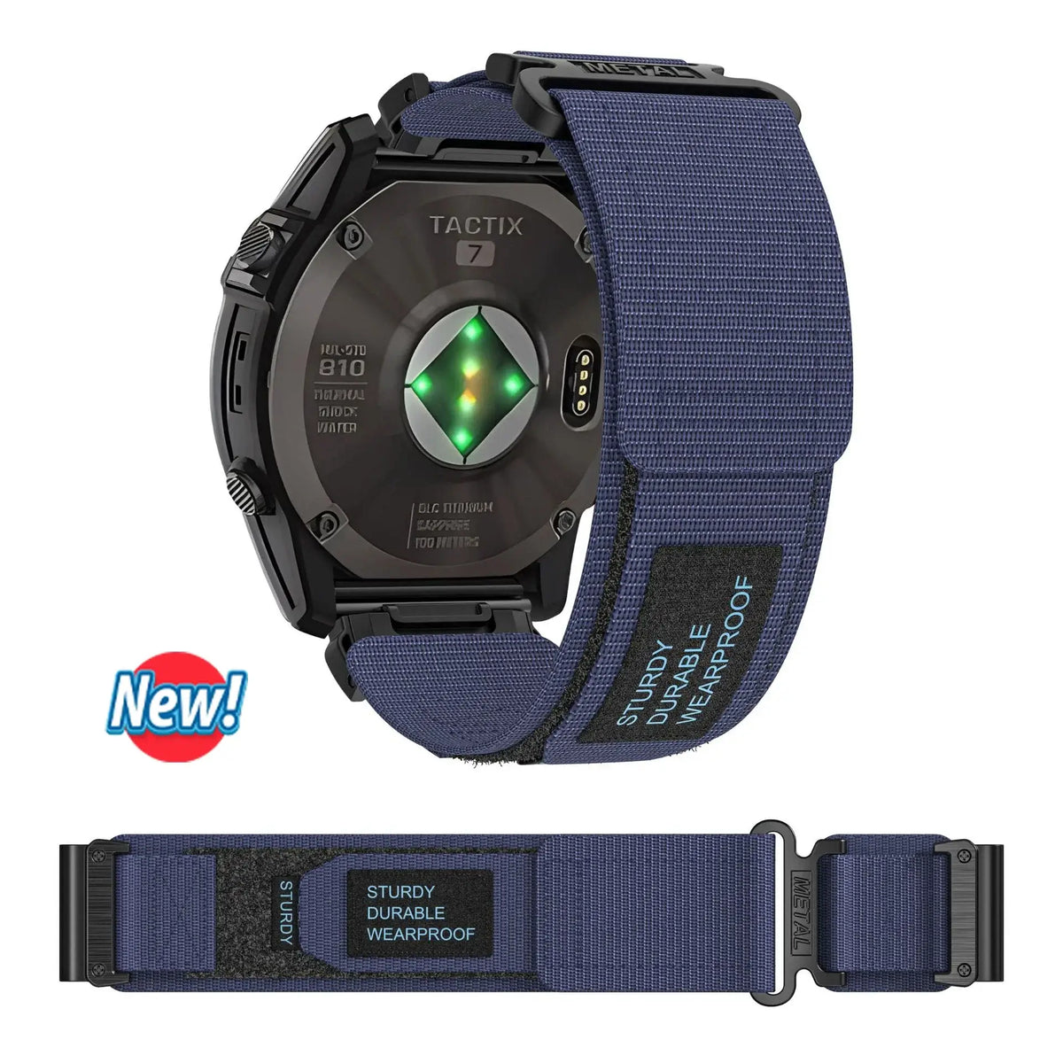 Nylon Smartwatch Bandje 20mm 22mm 26mm QuickFit Verwisselbaar Sportband Verstelbaar Ademend Polsband