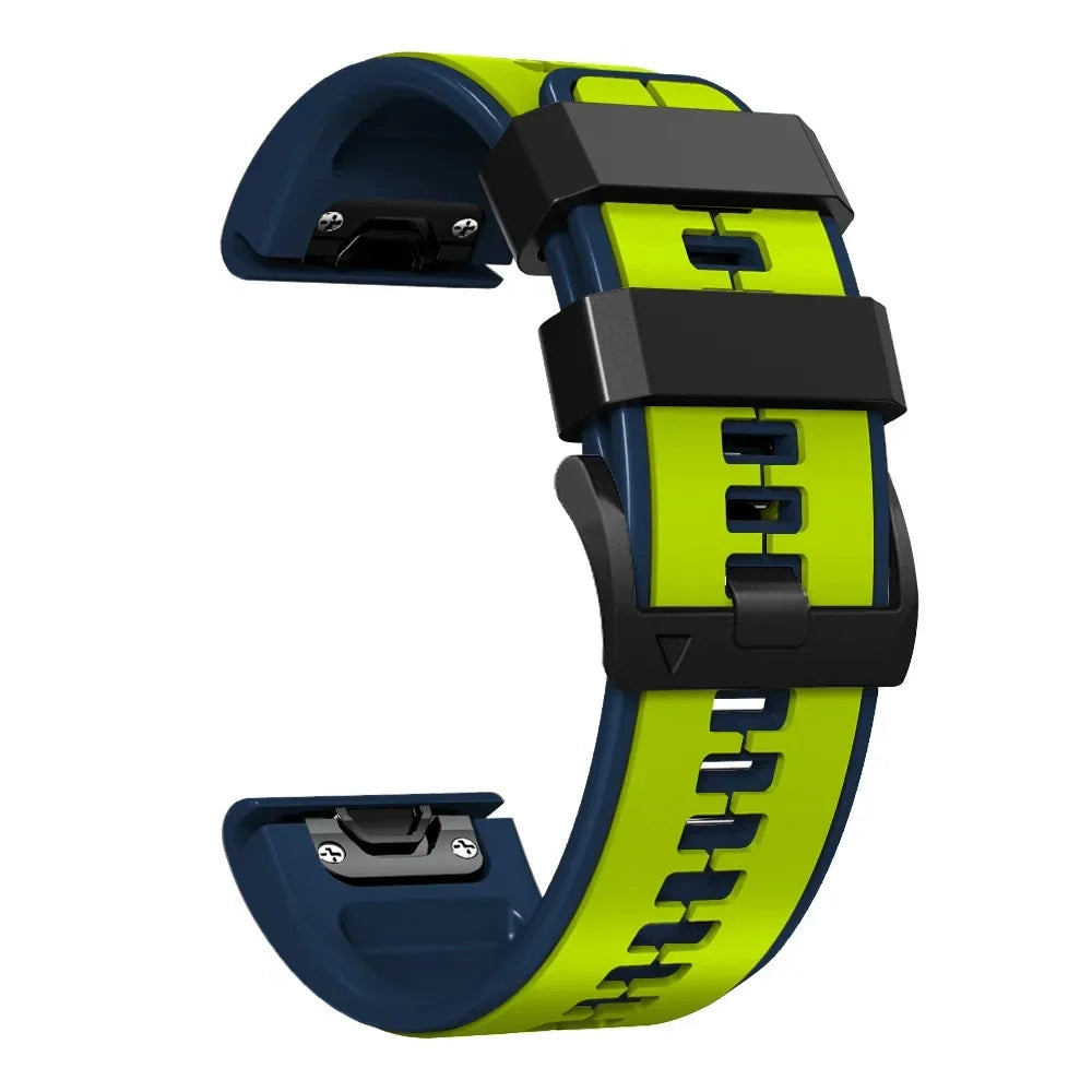 Siliconen Horlogeband met Snelsluiting 22mm 26mm Smartwatch Polsband Sportarmband Comfortabel Waterbestendig