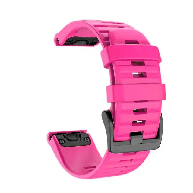 Siliconen Horlogebandje Sportief QuickFit Verwisselbaar Polsband voor Smartwatch Fitness 20mm 22mm 26mm