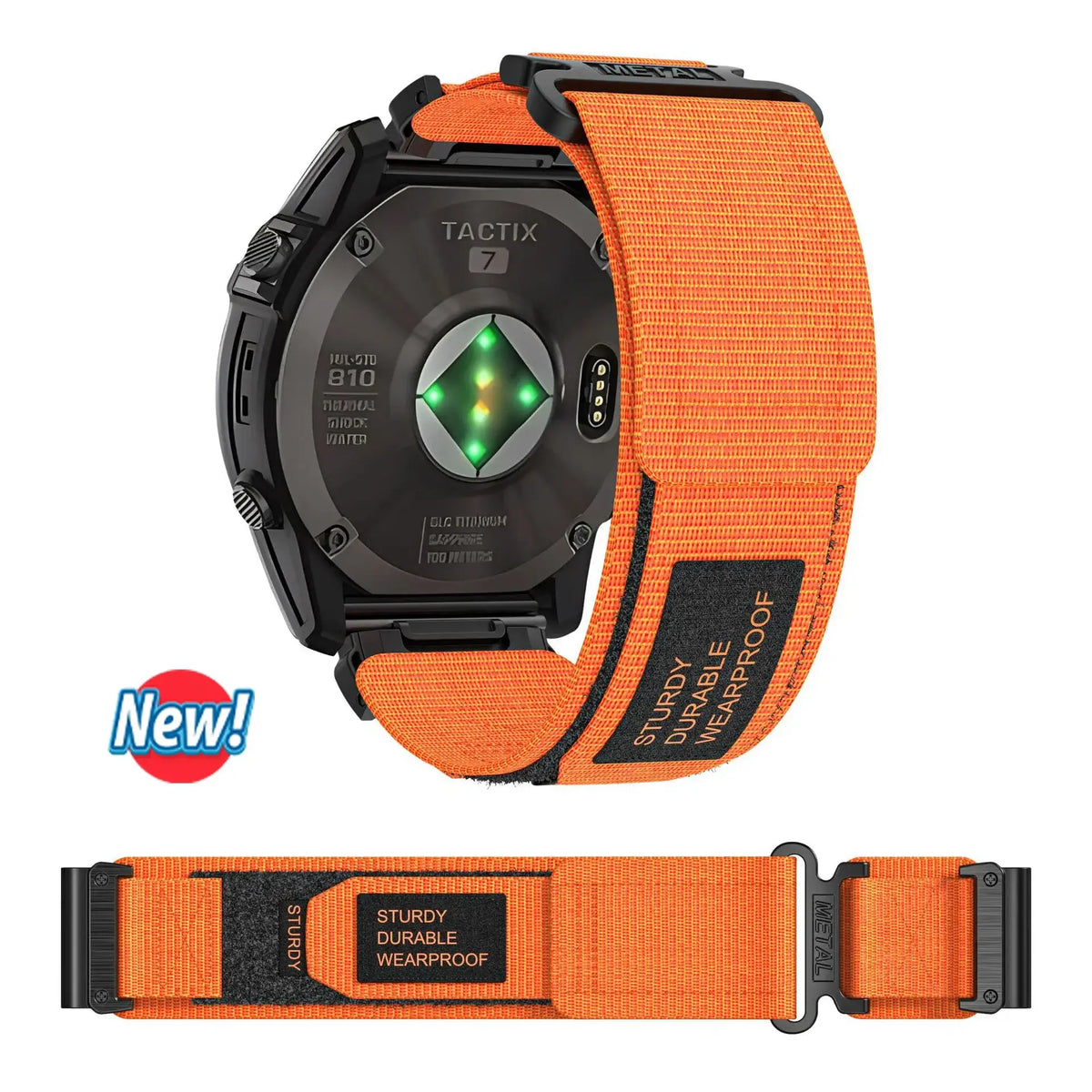 Nylon Smartwatch Bandje 20mm 22mm 26mm QuickFit Verwisselbaar Sportband Verstelbaar Ademend Polsband