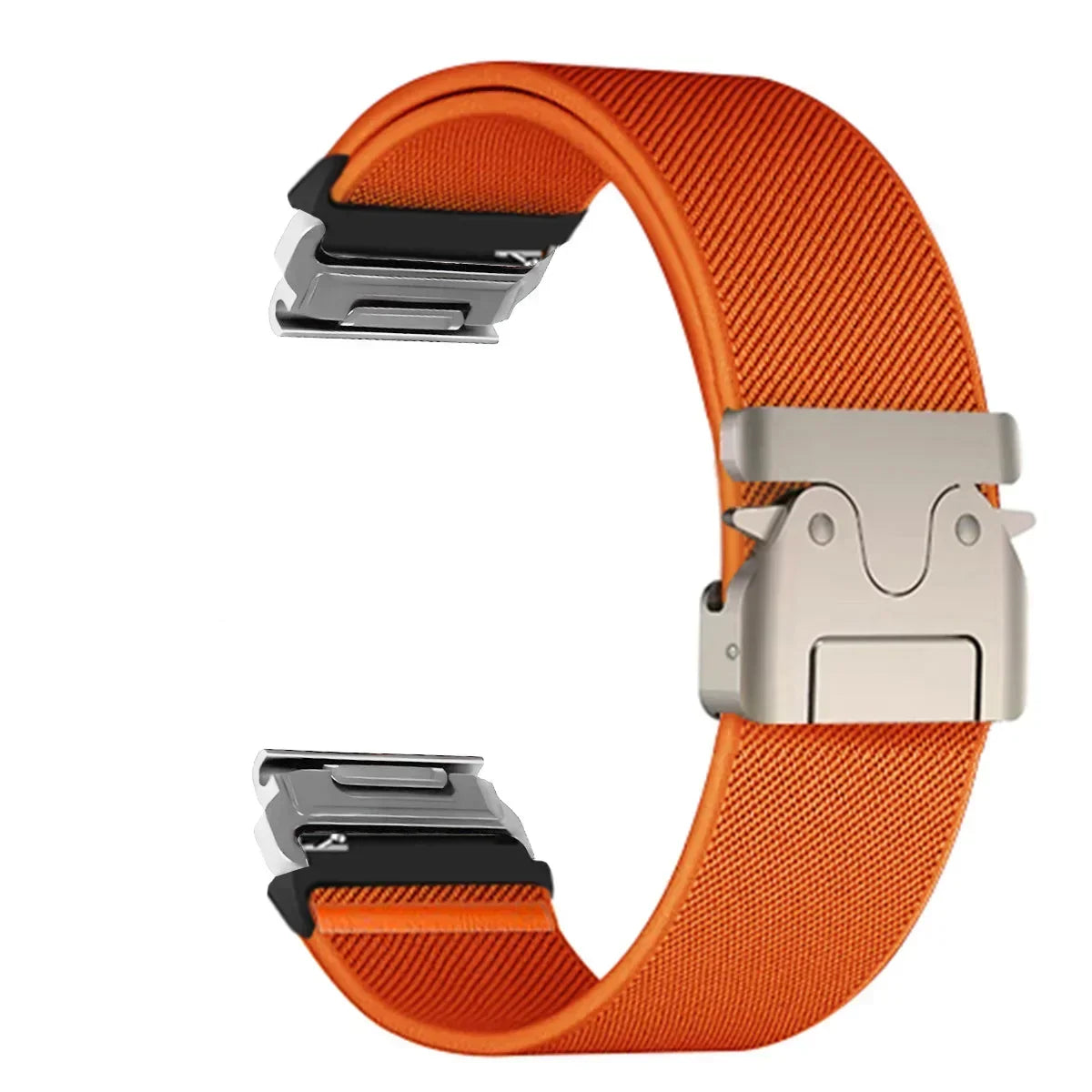 Nylon Smartwatch Bandje 22-26mm Militair Design Verstelbaar Unisex Polsband Sportief Universeel Compatibel