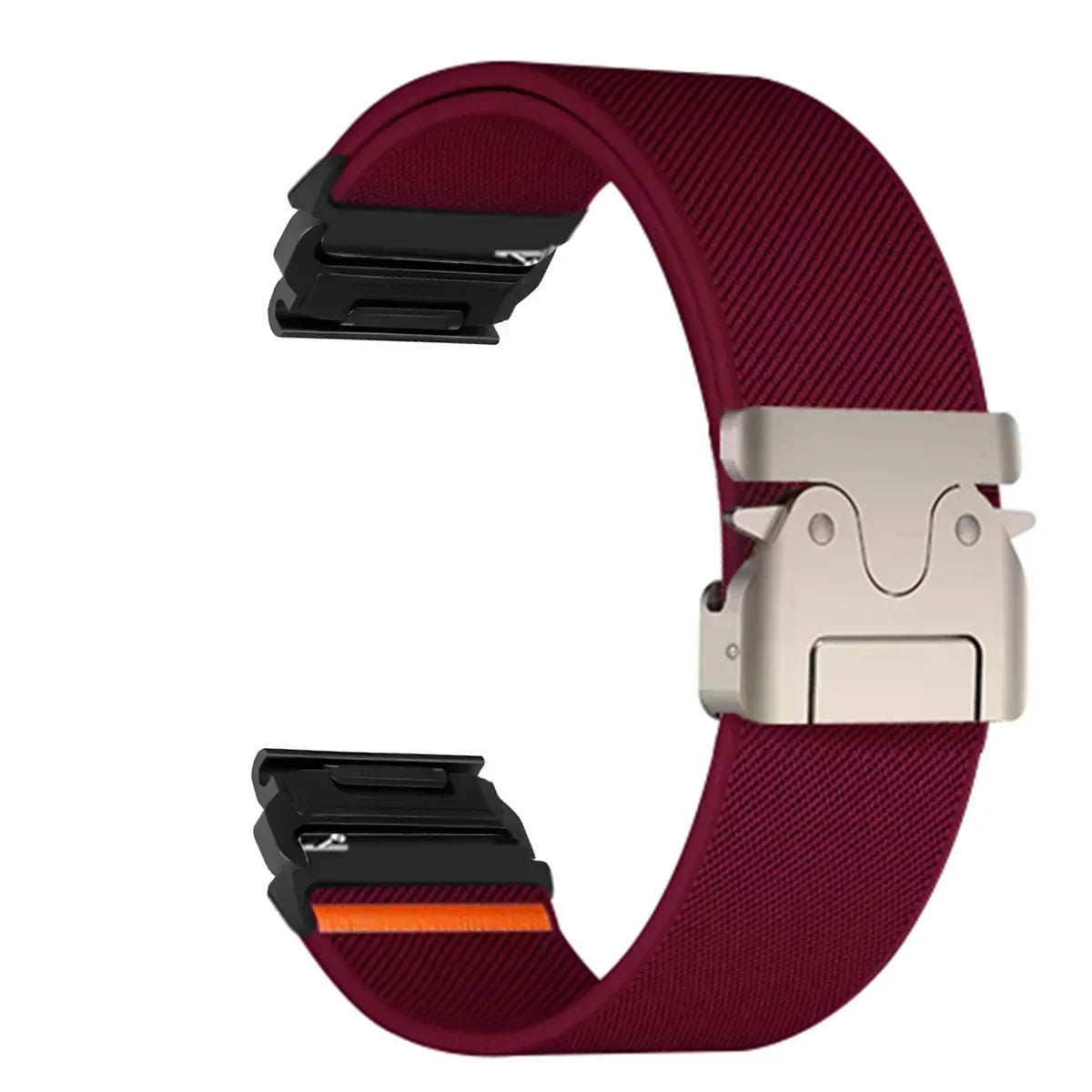 Nylon Smartwatch Bandje 22-26mm Militair Design Verstelbaar Unisex Polsband Sportief Universeel Compatibel