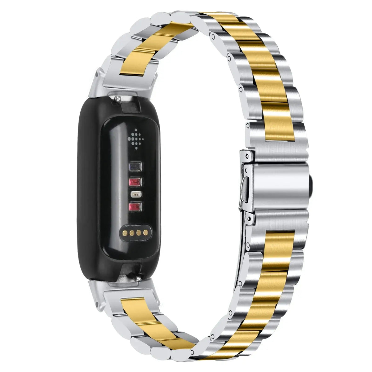 RVS Smartwatch Bandje Metalen Schakelband Verstelbaar Polshorloge Armband Sporthorloge Accessoire Stijlvol