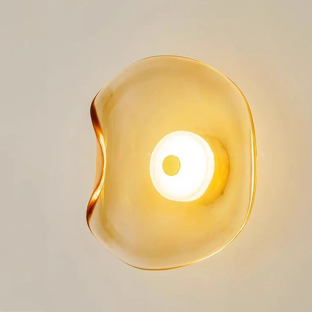 Glazen Wandlamp met LED-verlichting - Modern Design voor Interieur