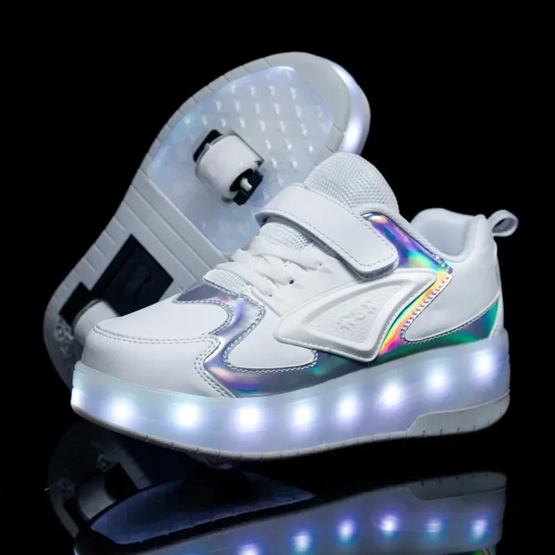LED Wieltjesschoenen voor Kinderen - Met Verlichting